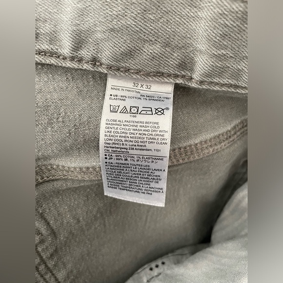 Banana Republic Athletic Fit Jeans - Gray - Size 32x32 - Picture 7 of 7